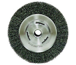 Weiler 804-06655 Bench Grinder Wheels - 7" Diam - 0.0140" Wire Size