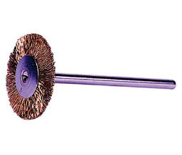 Weiler 804-26144 Miniature Stem-Mounted Wheel Brushes - 3/4" Diam