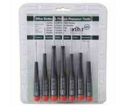 Wiha 817-26190 Wiha® Tools Precision Tool Sets - Phillips®, Slotted Tip Type