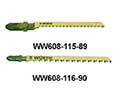 Wurth WW608-115-89 HCS Sharpened Wood Cutting Jig Saw Blade 117mm - 1 CG