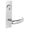 Yale 8807FL PBE Entrance Escutcheon Mortise Lock Lever Trim