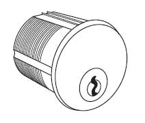 Yale 2553 Keyed Removable Mullion Cylinder 