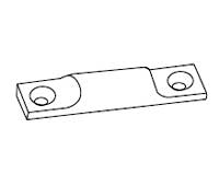 Yale 702 Bottom Strike for Pullman Latch 