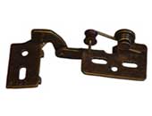 Youngdale YDBP5-AB Antique Brass 5/16" Overlay/5/8" Door Edge Thickness Pin/Knife Hinge - 1 Pair