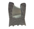 Zero 2070N 44" .250"W x .625"H Closed Cell Sponge Neoprene Gasketing