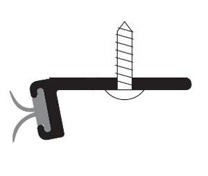 Zero 100A 36" Aluminum Perimeter Seal with Neoprene Lip