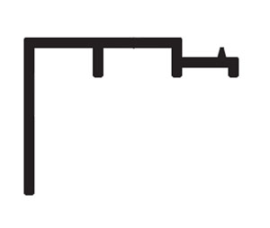 Zero 105B 48" 1.875" x 2" Bronze Bulkhead Door Threshold