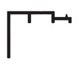 Zero 105B 24" 1.875" x 2" Bronze Bulkhead Door Threshold