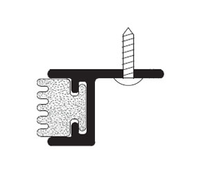 Zero 1370A 3070 Aluminum Perimeter Seal Set with Sponge Neoprene