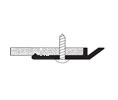 Zero 139D 12" Dark Bronze Anodized Head & Jamb Protection with Closed Cell Sponge Neoprene Insert