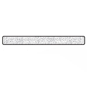 Zero 139N 66" 1.250"W x .125"H Closed Cell Sponge Neoprene Gasketing