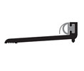 Zero 267G 24" Rabbeted thresholds–standard with Neoprene Insert, 2.155"W x .625"H, 24" Length, Gold Anodized Aluminum