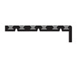 Zero 2673B-E 28" 3" x 0.75" Bronze Flat Plate Threshold with Epoxy Abrasive insert