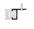 Zero 270A 24" Head and Jamb Gasketing - Aluminum - Sponge Neoprene Insert