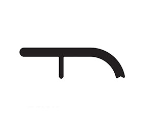 Zero 304D 34" Half-Saddle Threshold , 1-1/2"W x .437"H, 34" Length, Dark Bronze Anodized Aluminum