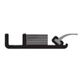 Zero 383FS AA 24" Clear Anodized Astragal with Intumet and Neoprene