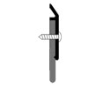 Zero 39A 36" Aluminum Door Sweep with Solid Neoprene