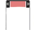 Zero 521FS AA 36" Clear Anodized Door Sweep with Intumet