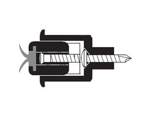 Zero 557G 96" Gold Anodized Adjustable Mortised Astragal with Neoprene