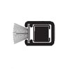 Zero 5832FS D 24" Dark Bronze Anodized Aluminum Perimeter Seal with Brush and Intumet - Adhesive