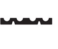Zero 672A 24" Adjustable threshold , 2"W x H, 24" Length, Mill Finish Aluminum