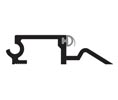 Zero 7001B 24" Adjustable Interlocking Threshold - Brass