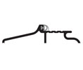 Zero 73A-V3 24" Full Body Strenght Aluminum Interlocking Threshold, with Neoprene Gasket, 4"W x .625"H