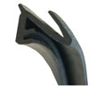 Zero 8841R 17ft Rubber Kerf Seal, Black