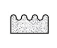 Zero 926N .375"W x .185"H Closed Cell Sponge Neoprene Self-Adhesive Gasketing