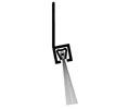 Zero 96A 36" Aluminum Door Sweep with Brush