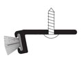 Zero 98A 24" Aluminum Perimeter Seal with Brush