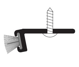 Zero 98D-PSA 96" Dark Bronze Aluminum Perimeter Seal with Brush insert - Self-adhesive