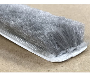 Zero 254P-GY-PSA 34" Self-Adhesive Poly Pile Dust Plug