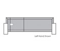 Zero T4X6570A-24" Mill Finish Aluminum Type4 6570A Floor Closer Threshold - Flush Hung