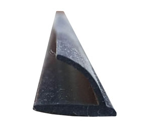 Zero 117S-Bk 21ft Silicon Seal Self-Adhesive Gasketing, Black