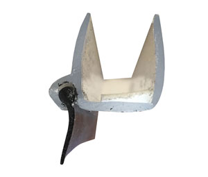 Zero 134 24" PVC Glass Edge Protection with Neoprene Lip insert for .500" thick glass - Self-adhesive