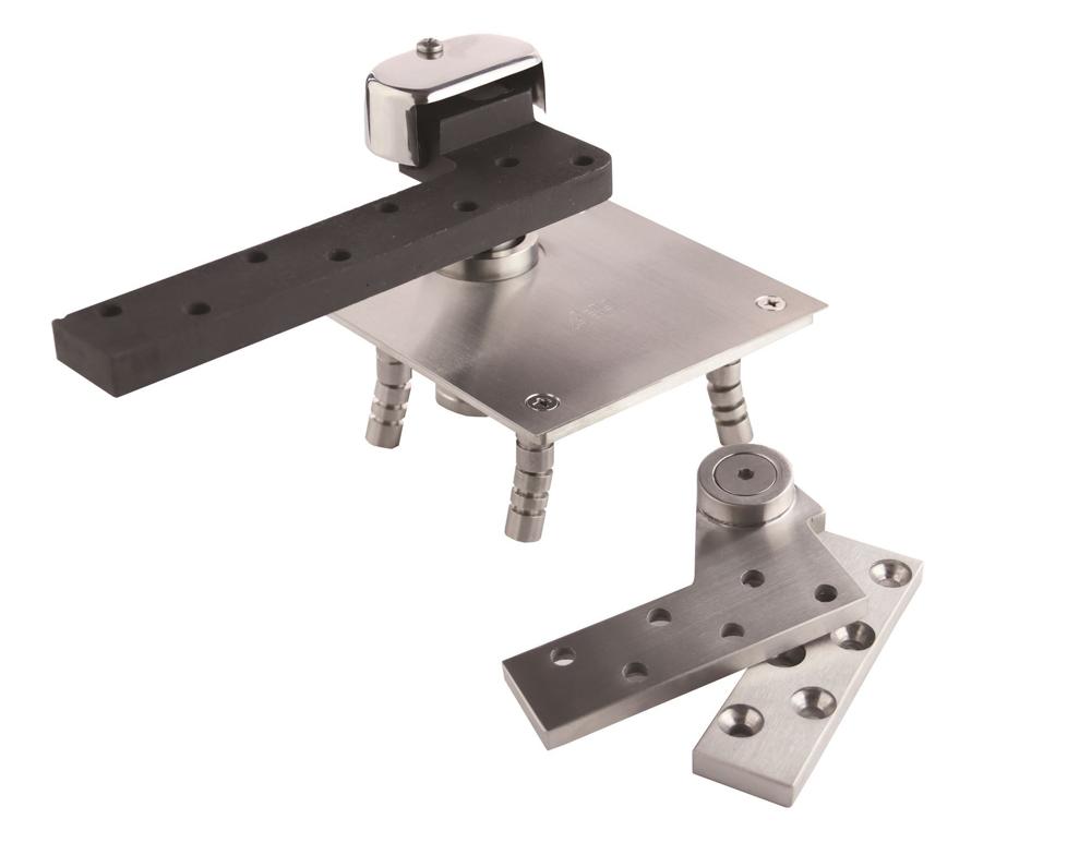 detail image for ABH 0117.50-LH US32D 3/4" Offset Pivot Set, Left Handed, Satin Stainless Steel