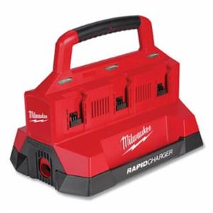 Milwaukee 495-48-59-1809  M18™ PACKOUT™ Rapid Charger, Six Bay, USB Port