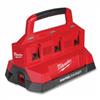 Milwaukee 495-48-59-1809  M18™ PACKOUT™ Rapid Charger, Six Bay, USB Port