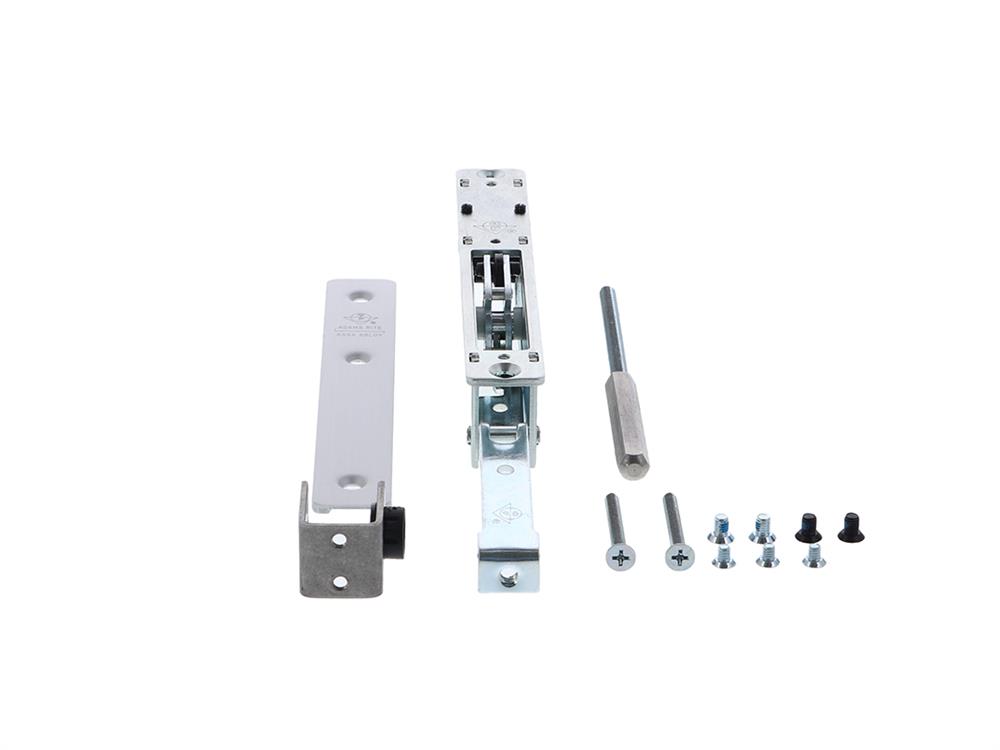 detail image for Adams Rite 1870-20-628 12" Cylinder-Operated Flushbolt with Flat Faceplate -31/32" Backset -Non-handed- 12" Standard Cylinder Height - Clear Anodized Aluminum Finish