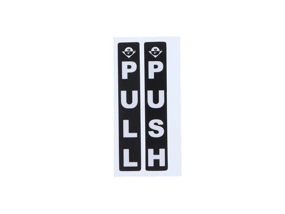 detail image for Adams Rite 20-0099  "PUSH & PULL" Indicator