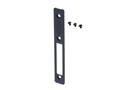 Adams Rite 24-0384-010 335 Faceplate W/Screws (MS1850S) 1" X 6-7/8", Flat, Black Finish