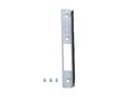 Adams Rite 24-0384-420 628 Faceplate W/Screws (MS1850S, MS1950) 1" X 6-7/8", Radius W/ Weatherseal, Hookbolt/Shortbolt, Aluminum Finish