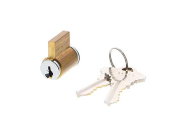 Adams Rite 29-0461-03-01 Insert Cylinder W/ 2 Keys - Schlage "C" Keyway