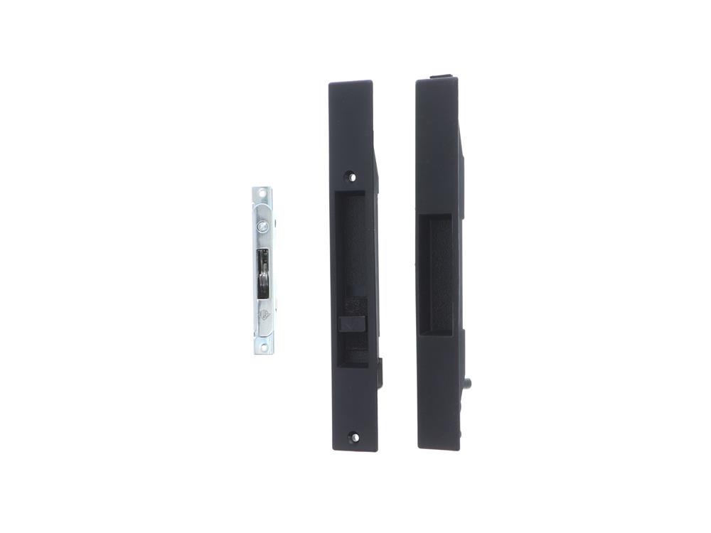 detail image for Adams Rite 4430-09-05-IB Black Sliding Door Flush Lockset with No Exterior Cylinder