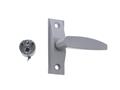 Adams Rite 4560-601-130 Right Handed Deadlatch Handle for 1-3/4" to 2" Thick Doors Satin Aluminum Finish