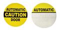 Addison 839 CAUTION Automatic Door Decal