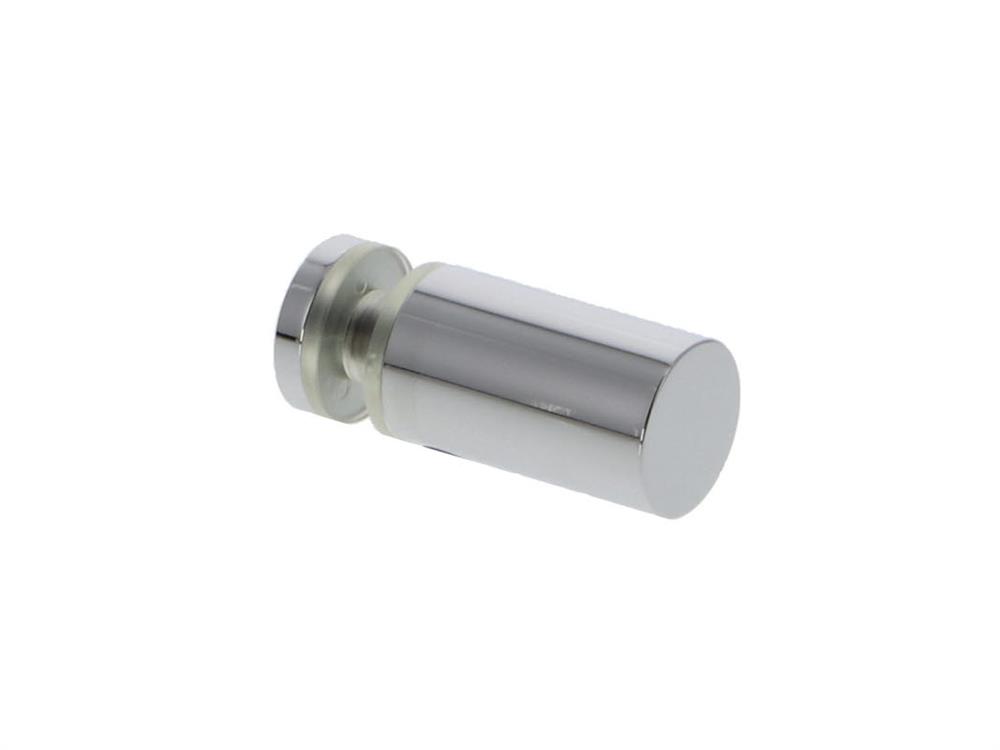 detail image for AIW SDK03X1-CP Single Bright Chrome Cylinder Style Shower Door Knob