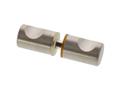 AIW SDK06X2-BN Mont Hard Double Sided Knob for Frameless Heavy Glass Shower Doors - Brushed Nickel