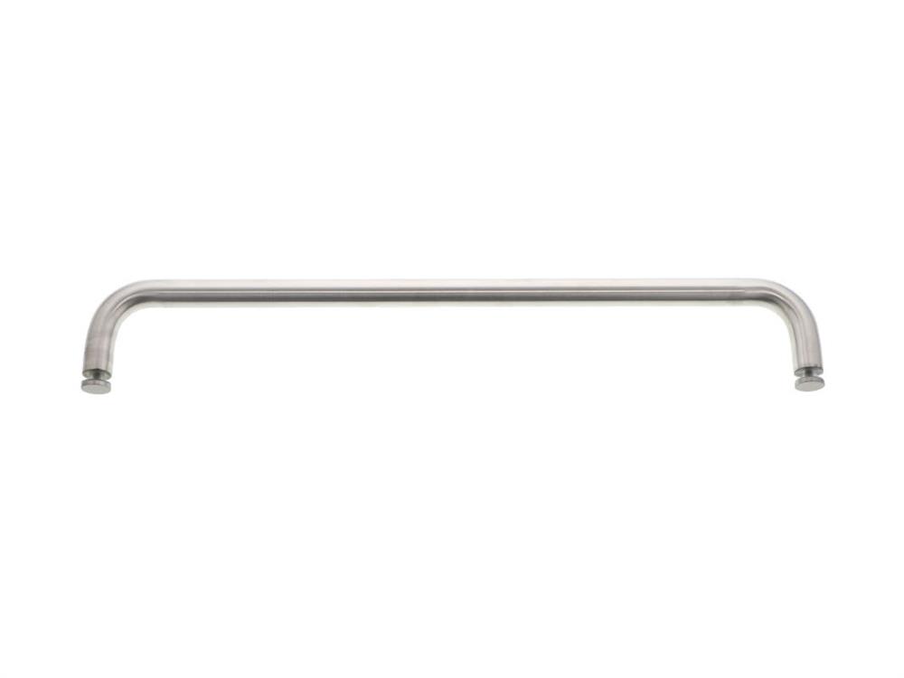 detail image for AIW SDP3/4-18-BS Brushed Stainless 18" Shower Door Towel Bar